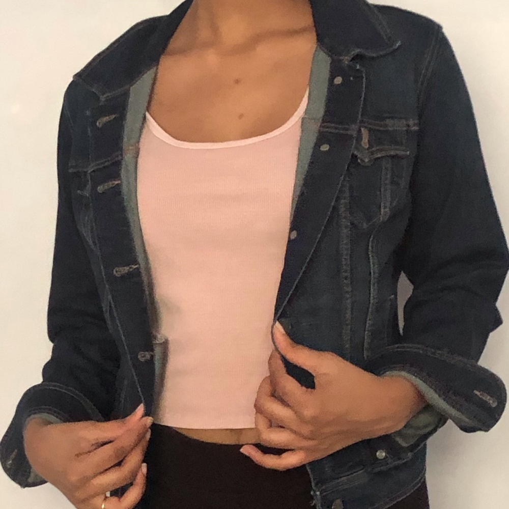 Old Navy Dark Wash Jean Jacket